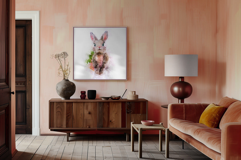 Baby Rabbit Poster
